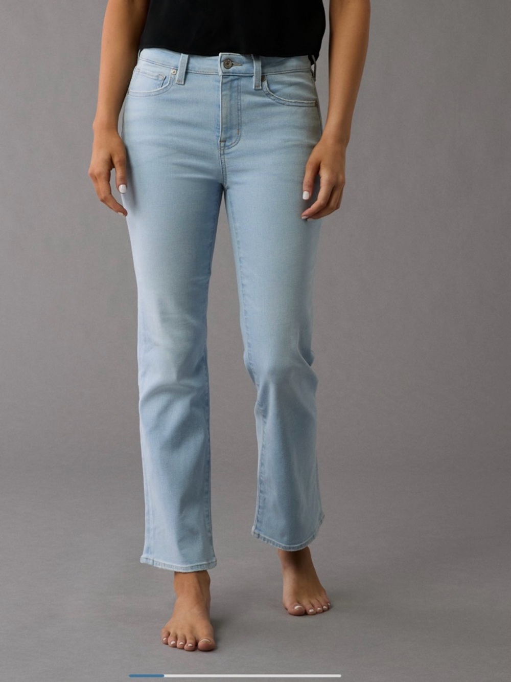 American Eagle Outfitters Light Blue Flare Jeans
